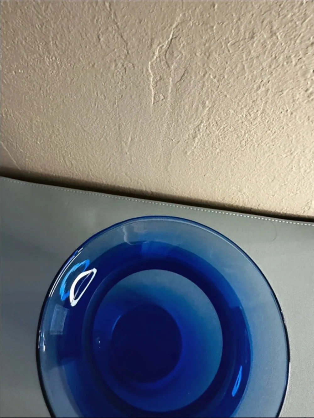 Blue Glass Decorative Vase - Classic Home Accents